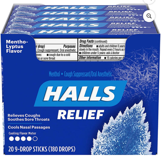 HALLS Menthol 20 pack