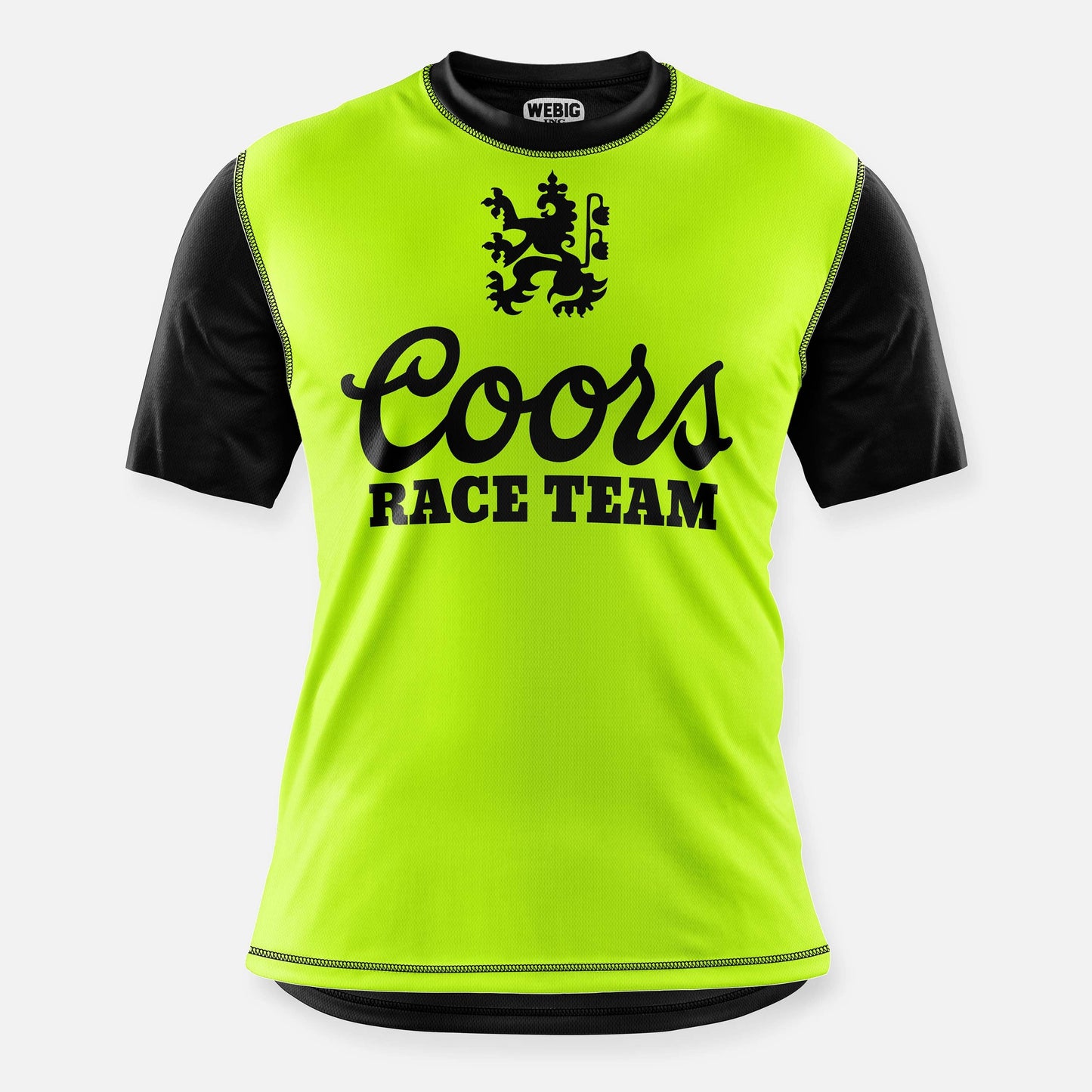 BANQUET BIKE JERSEY DAY GLOW YELLOW