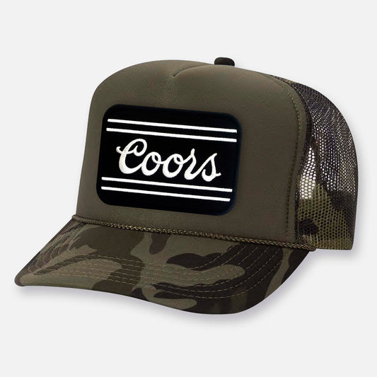 CAMO CURVED BILL PATCH HAT COLLECTION