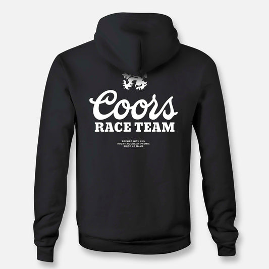 BANQUET ZIP HOODIE BLACK