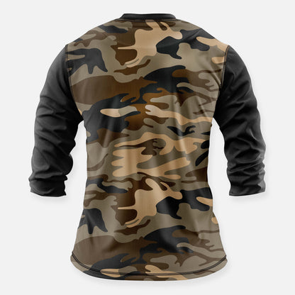 BANQUET CAMO 3/4 SLEEVE BIKE JERSEY
