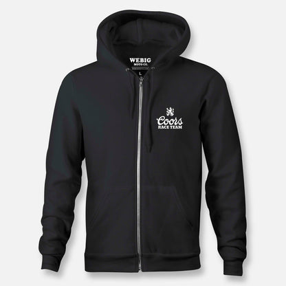 BANQUET ZIP HOODIE BLACK