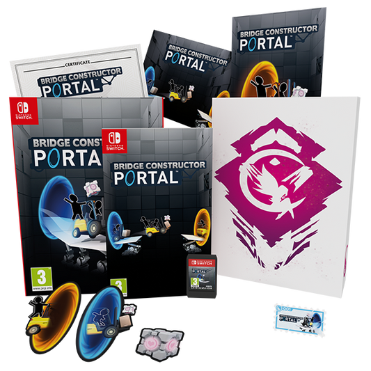 Bridge Constructor Portal Limited Edition [European Import] (Nintendo Switch)