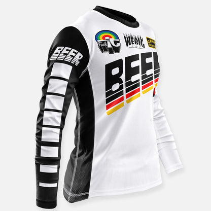 BEER SLAYER JERSEY WHITE