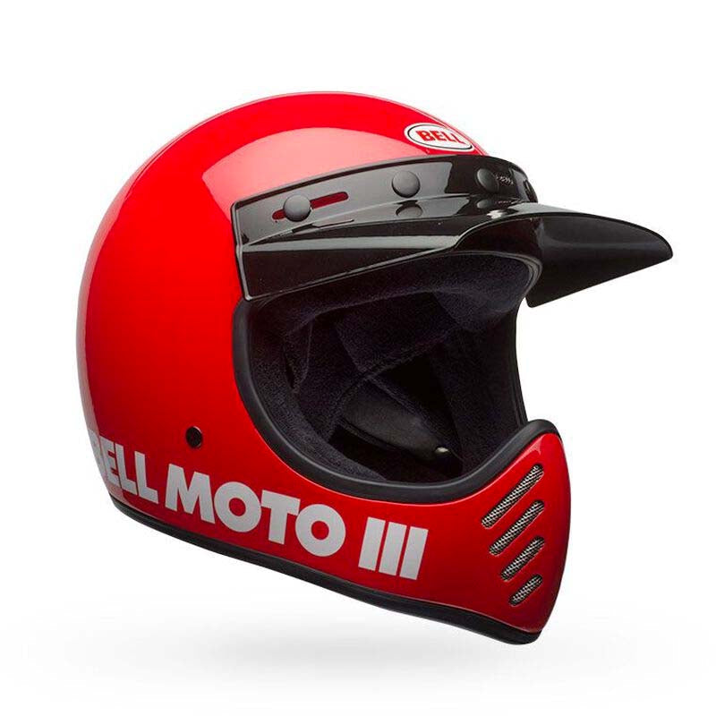 BELL MOTO 3 CLASSIC GLOSS RED