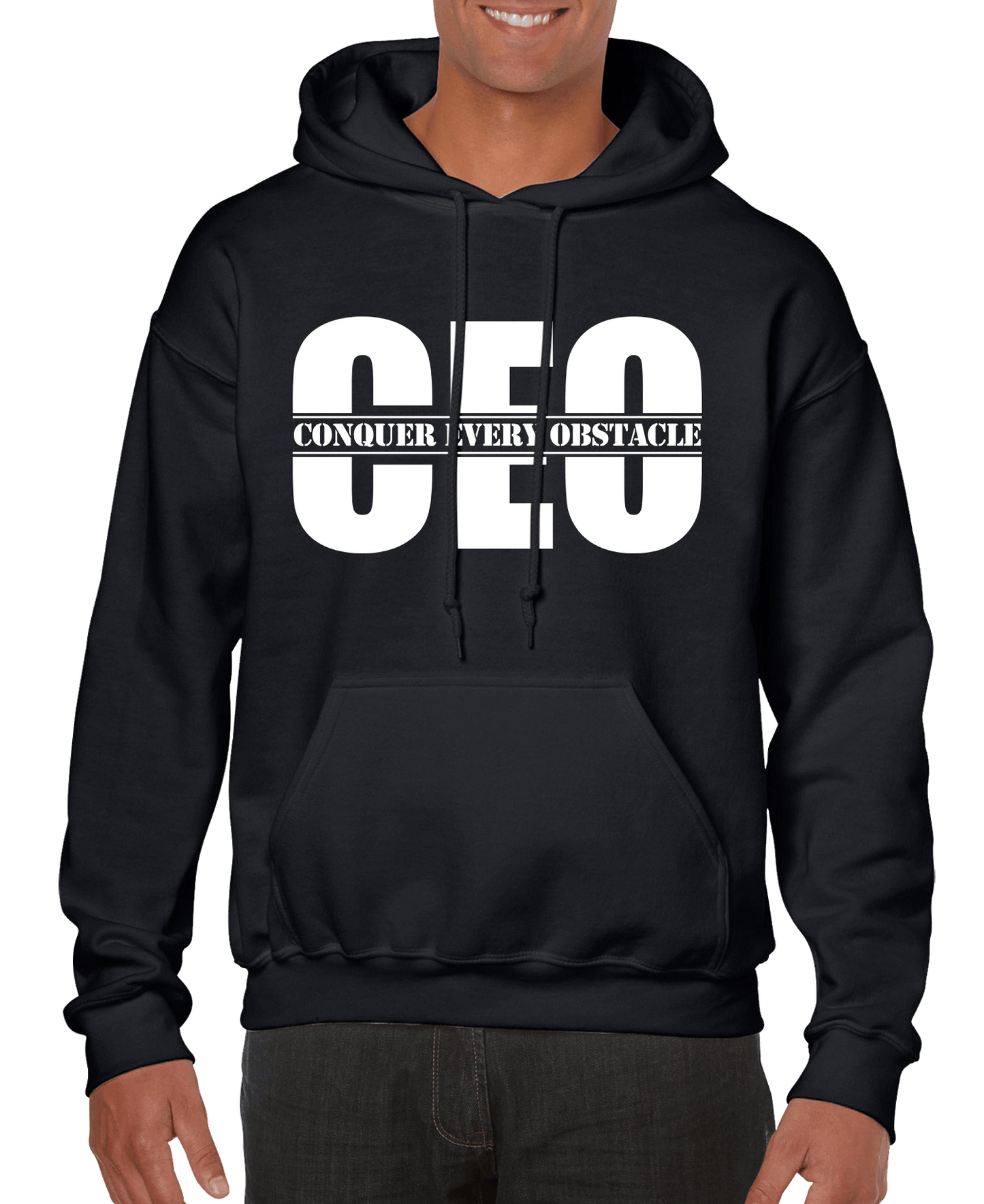 Conquer Every Obstacle CEO Men’s Hoodie