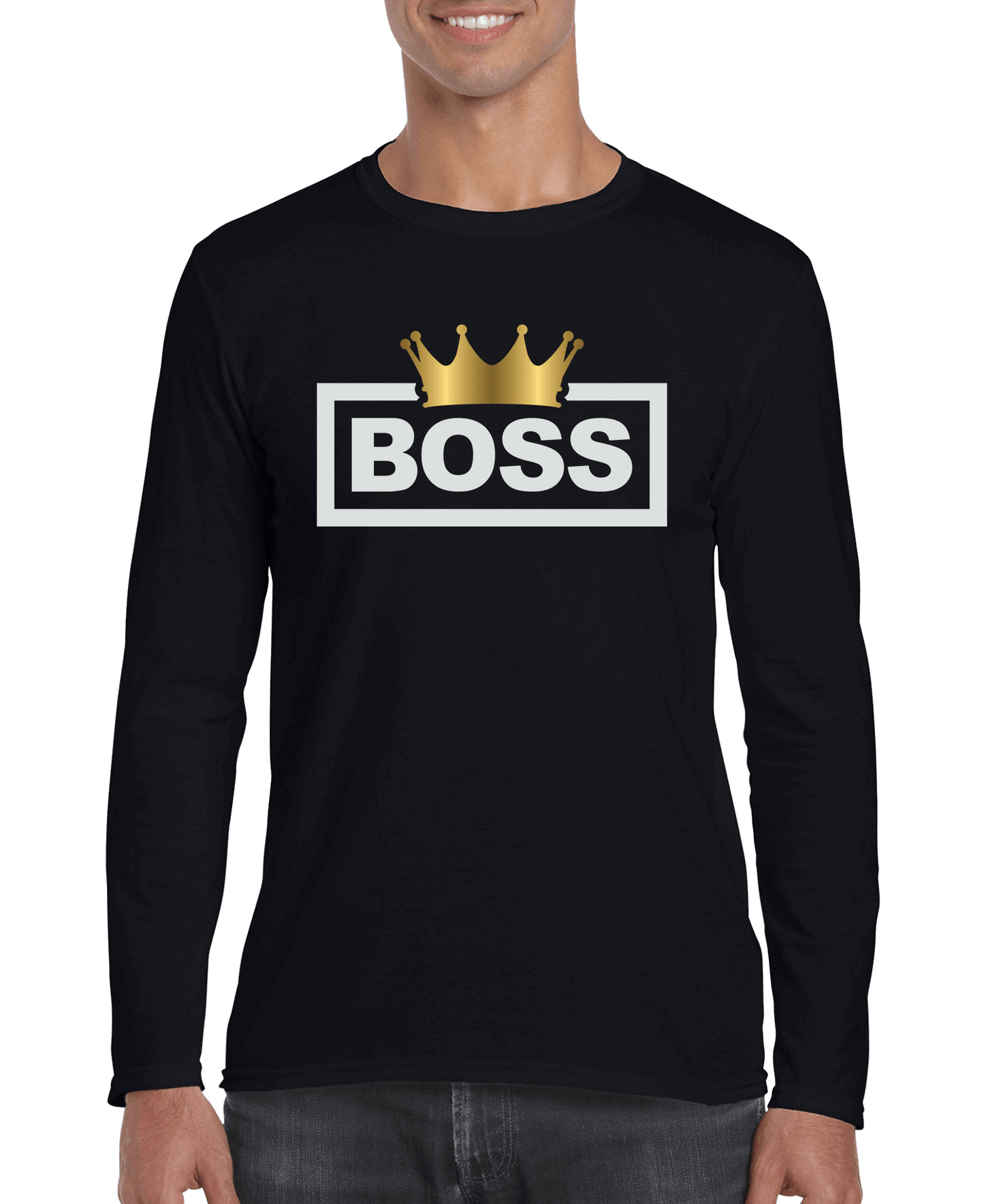 Boss Crown Men's Long Sleeve Shirt