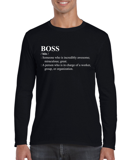 BOSS Definition Men's Long Sleeve Shirt