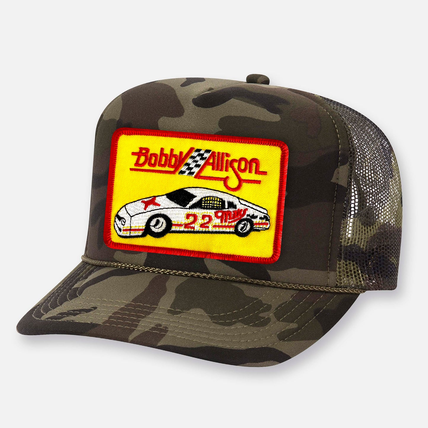 BOBBY ALLISON CURVED BILL PATCH HAT