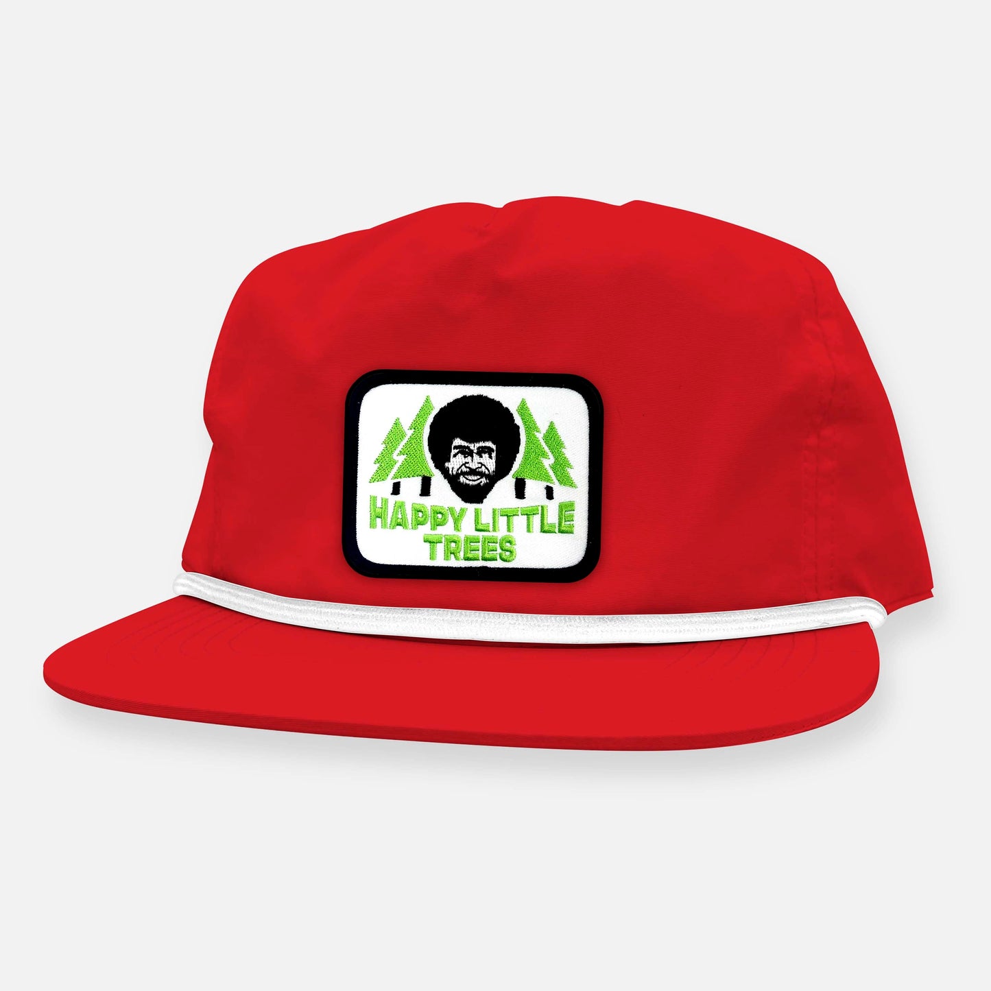 BOB ROSS UNSTRUCTURED SNAPBACK PATCH HAT