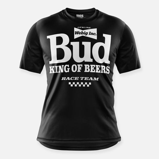 BOSS BIKE JERSEY BLACK-WHITE