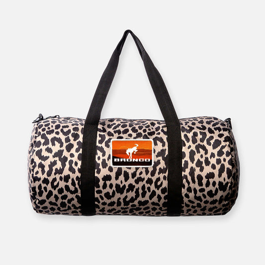 VINTAGE BRONCO CHEETAH DUFFEL BAGS