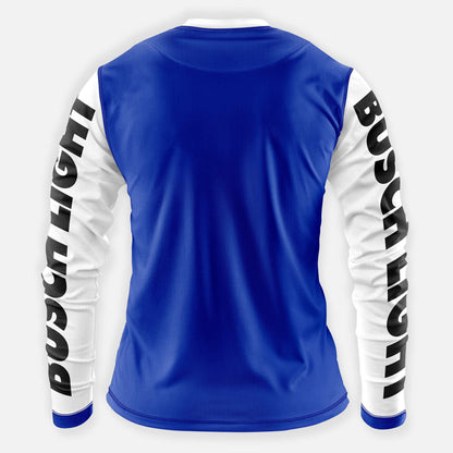 BUSCH LIGHT RACE TEAM JERSEY ROYAL BLUE
