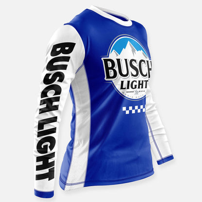BUSCH LIGHT RACE TEAM JERSEY ROYAL BLUE