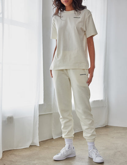 Basics White Sand Unisex Sweatpant