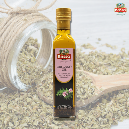 Basso 1904 Infused Extra Virgin Olive Oil Gift Set – 4 x 8.5 fl. oz (250 ml)
