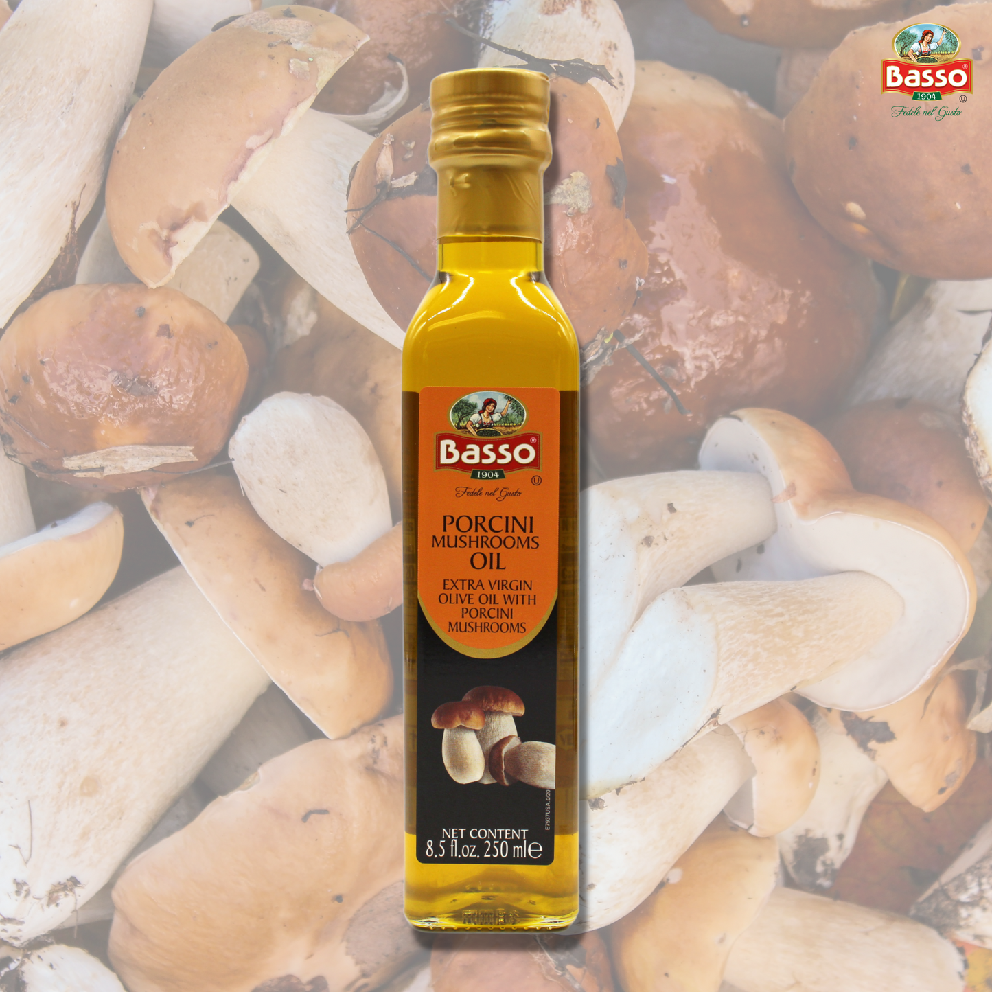 Basso 1904 Infused Extra Virgin Olive Oil Gift Set – 4 x 8.5 fl. oz (250 ml)