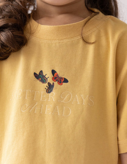 Better Days Butterfly Kids Tee
