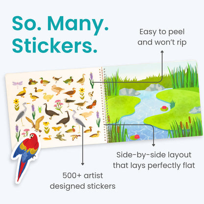 Birds Sticker Book