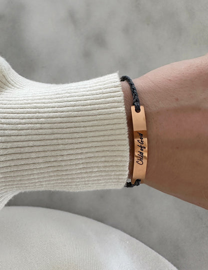 Black Child of God Bracelet