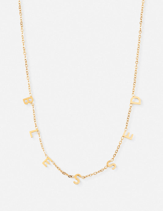 Blessed Dainty Necklace