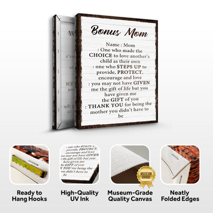 Bonus Mom Customized Sign II