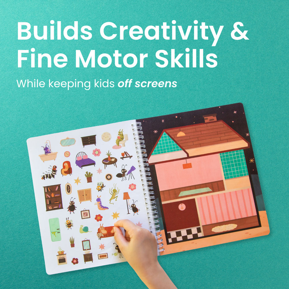 Busy Bugs Sticker Book