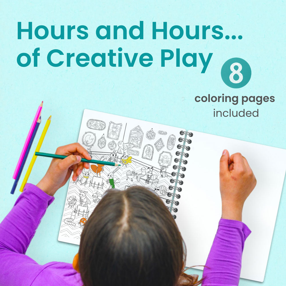 Busy Bugs Sticker Book