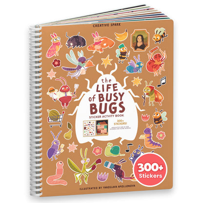 Busy Bugs Sticker Book