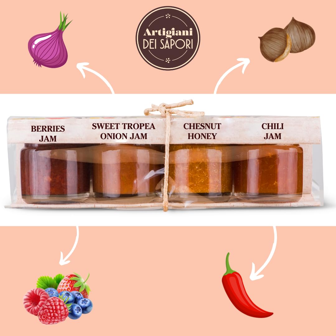 Artigiani dei Sapori, 4 Pack, Cheese Board Condiments, each 1.3oz (36g)