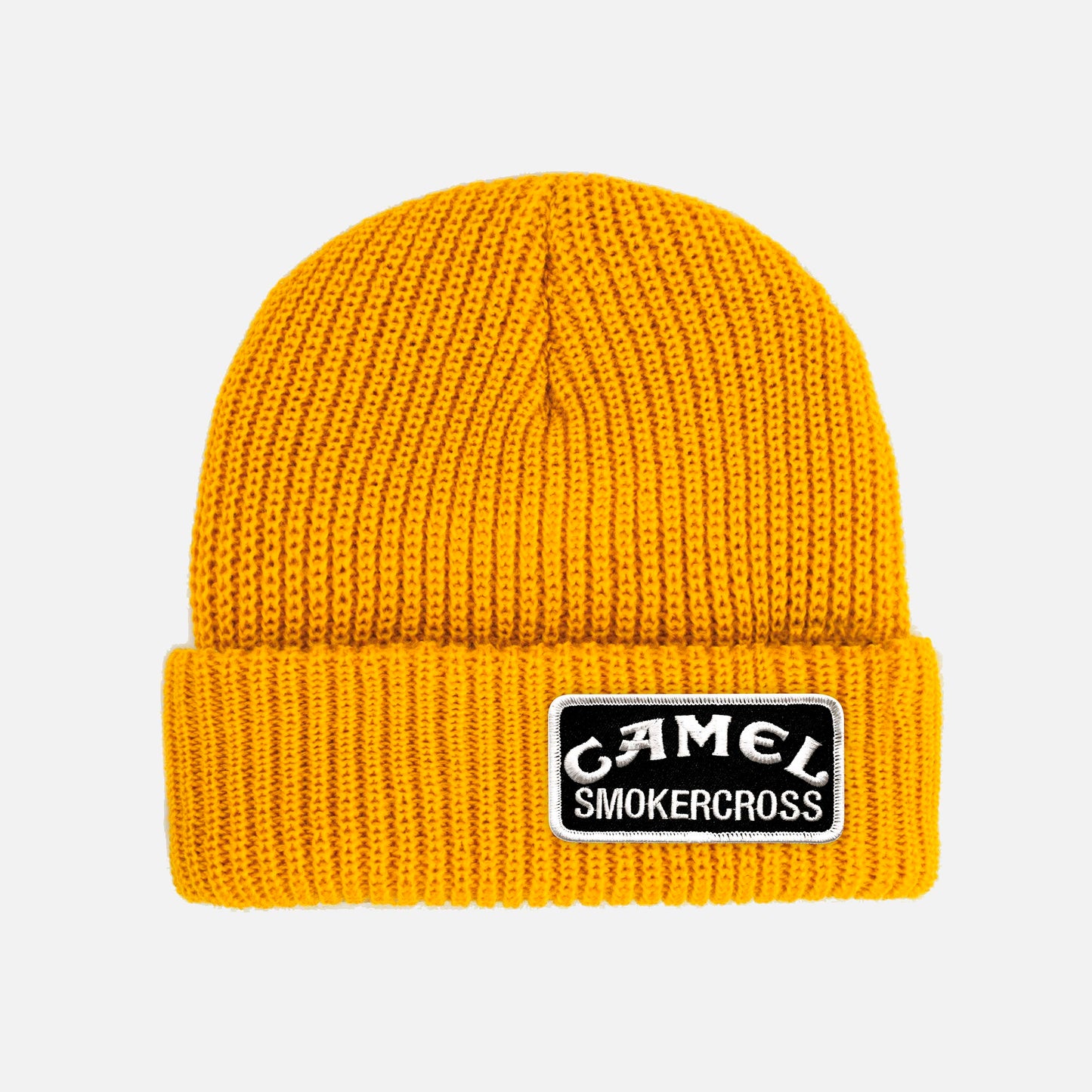CAMEL SMOKERCROSS BLACK PATCH BEANIE