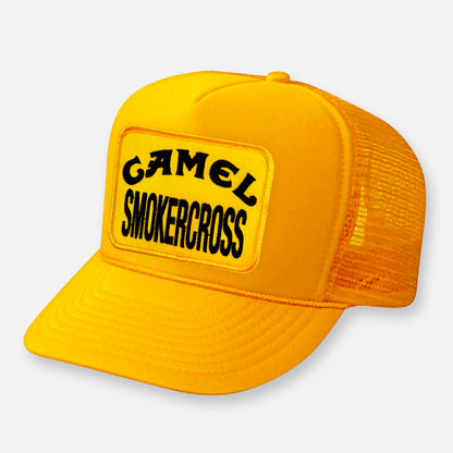 CAMEL SMOKERCROSS RACE HAT YELLOW PATCH