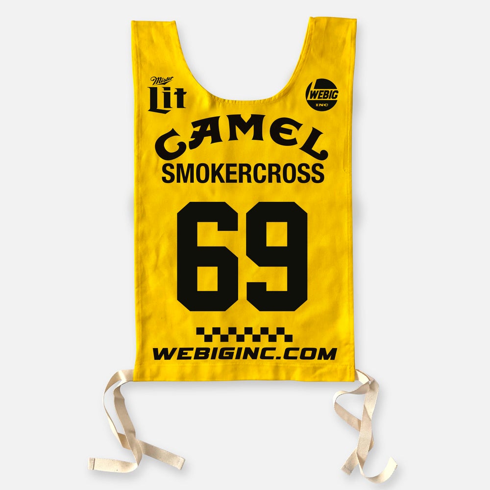 CAMEL SMOKERCROSS BIB / WITH NUMBER