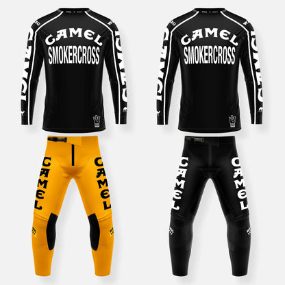 CAMEL SMOKERCROSS RACE JERSEY BLACK