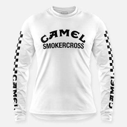 CAMEL SMOKERCROSS JERSEY WHITE