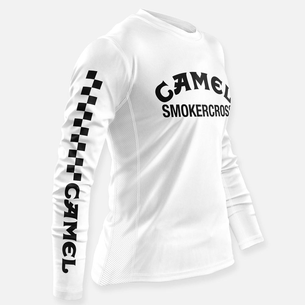 CAMEL SMOKERCROSS JERSEY WHITE