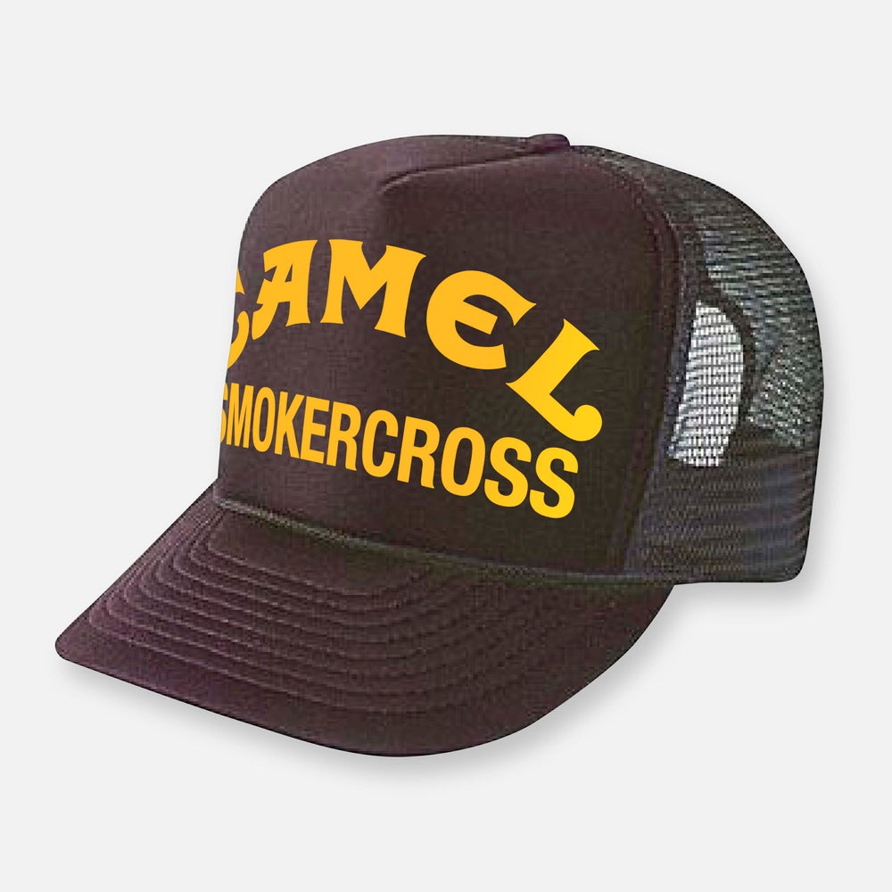 CAMEL SMOKERCROSS CURVED BILL HAT