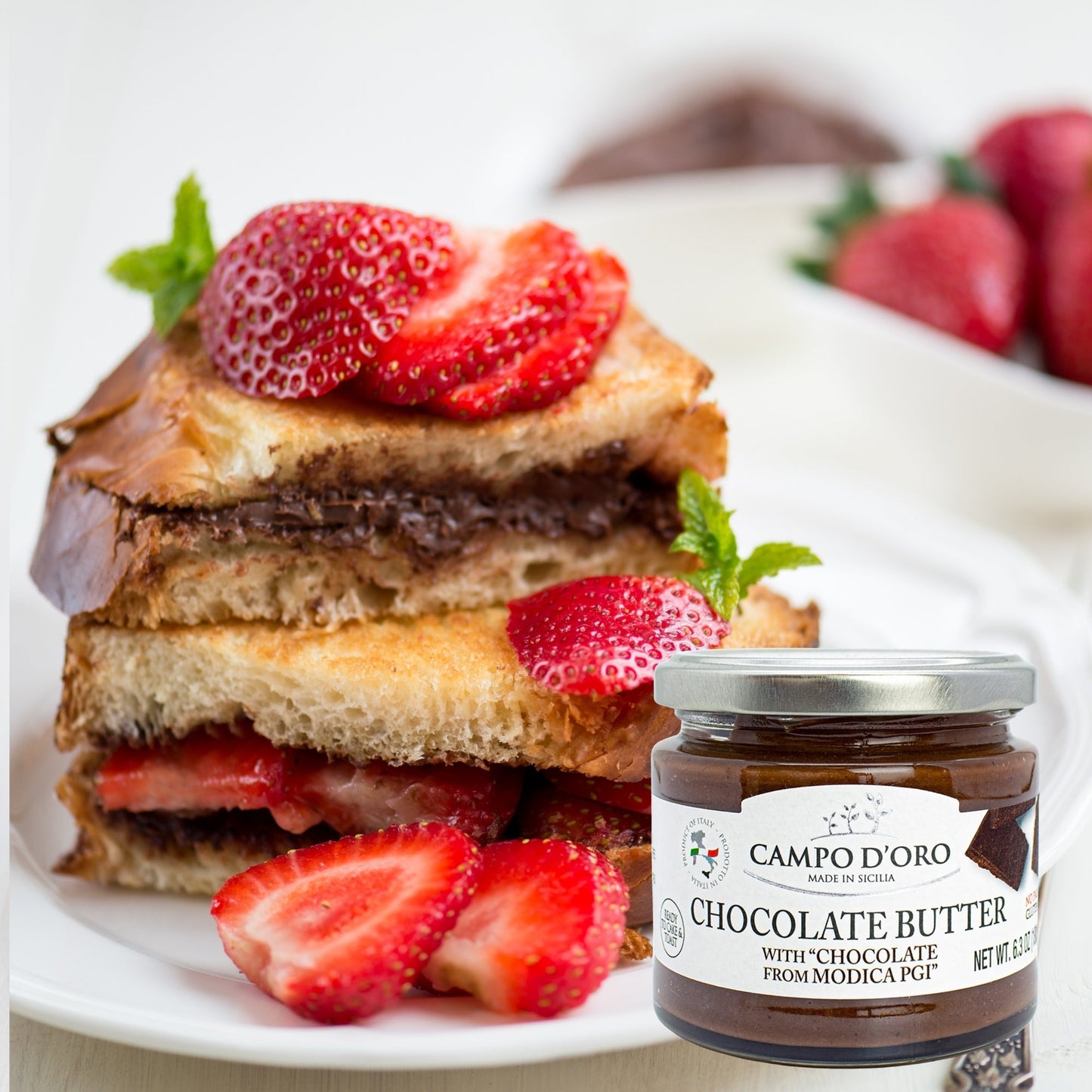 Campo D'Oro, Premium Chocolate Spread, 6.35 oz
