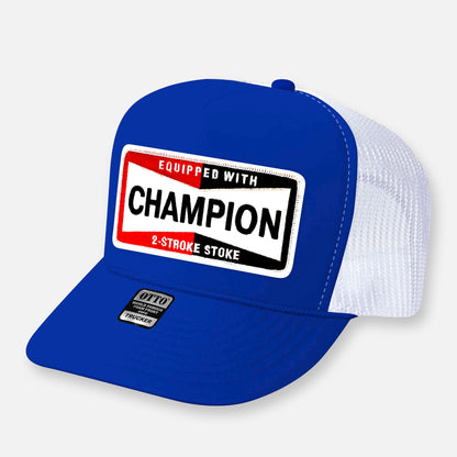 CHAMPION PIT CREW CURVED BILL PATCH HAT