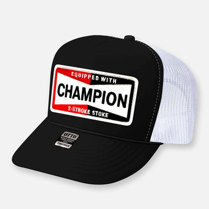 CHAMPION PIT CREW CURVED BILL PATCH HAT