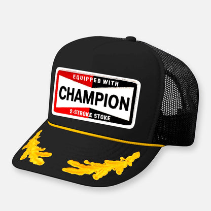CHAMPION PIT CREW CURVED BILL PATCH HAT