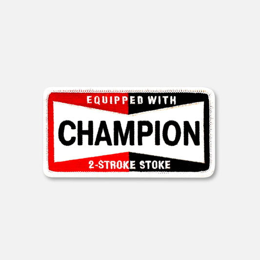 SMALL SIZE CHAMPION RACE TEAM PATCH