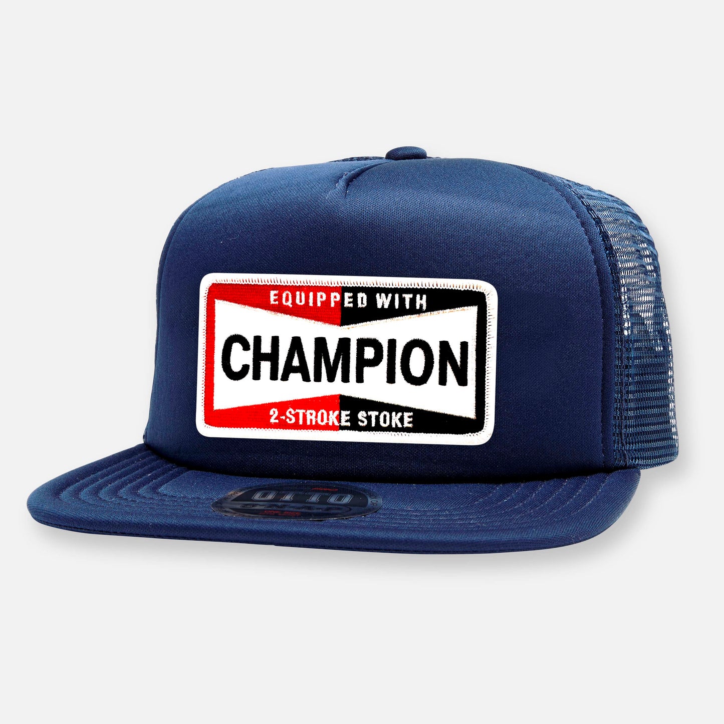 CHAMPION PIT CREW FLAT BILL PATCH HAT