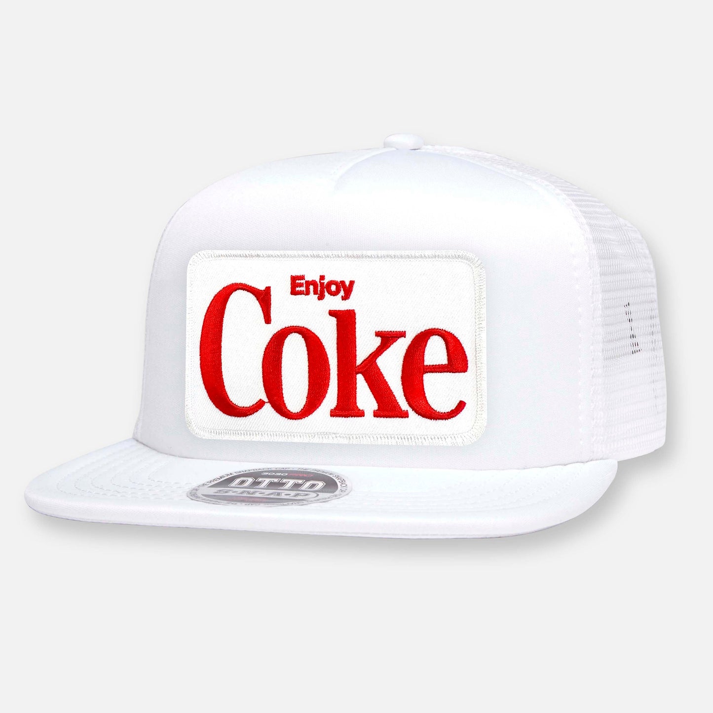 COKE FLAT BILL PATCH HAT