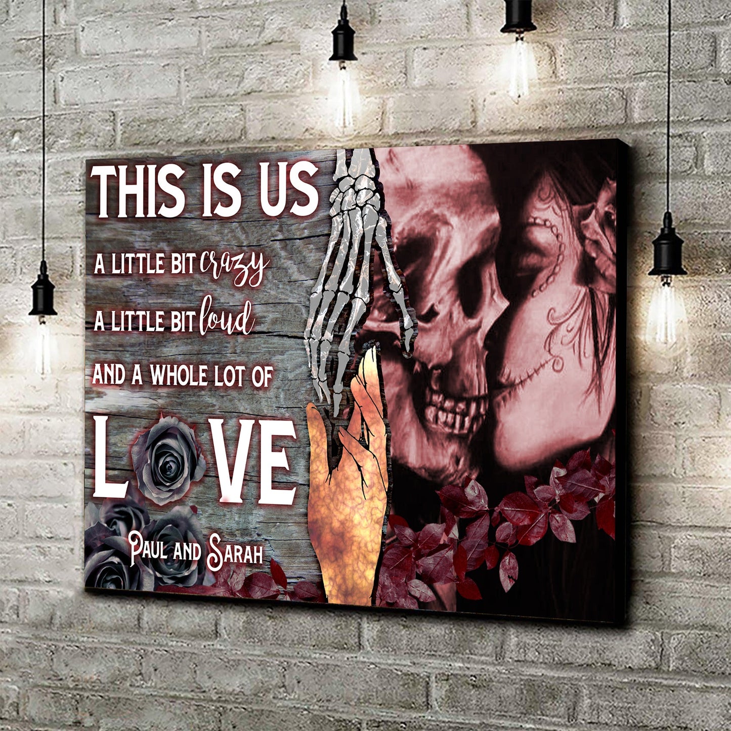 This Is Us Gothic Couple Sign