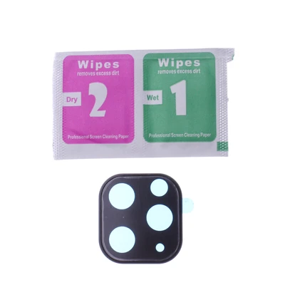 iPhone 11 Pro Max Black Camera protector &amp; cleaning kit