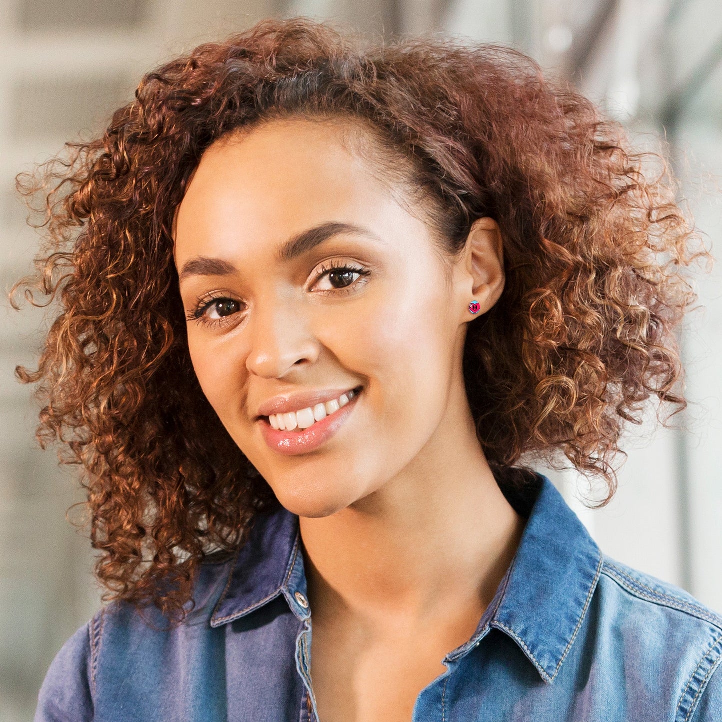 Heartbreak Bandaged Heart Stud Earrings by Onyx O