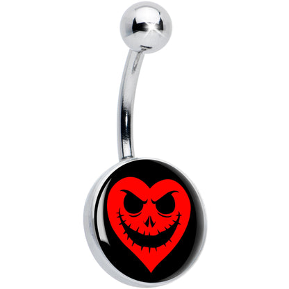 Valentine Jack O Heart Belly Ring by Onyx O