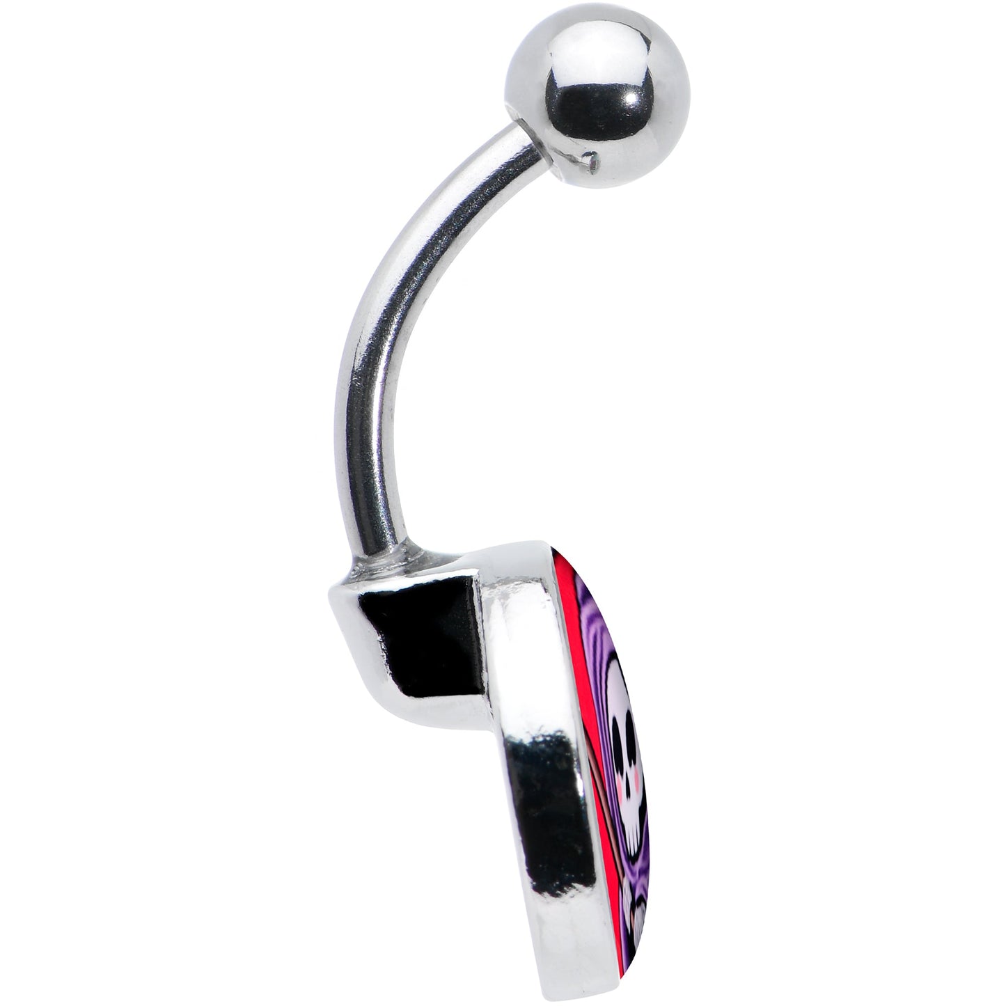 Grim Reaper Belly Ring by Onyx O