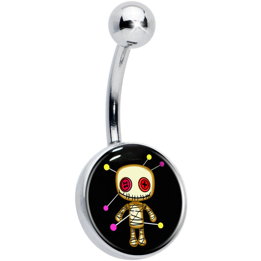 Voodoo Doll Belly Ring by Onyx O